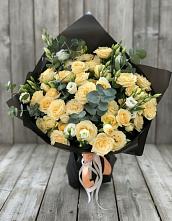 Букет цветов из:  Розы и Лизиантусы #REPLACE_PRED# Тельме