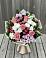 Букет цветов из: Альстромерии, Гвоздики, Розы и Хризантемы в Тельме