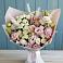 Букет цветов из: Альстромерии и Розы в Тельме