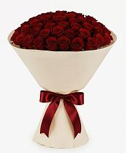 Букет 101 Бордовая роза Блэк Бакарра #REPLACE_PRED# Тельме