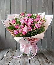 Букет Розовый кустик в Тельме