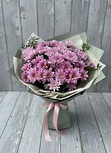 Букет цветов из:  Хризантемы в Тельме