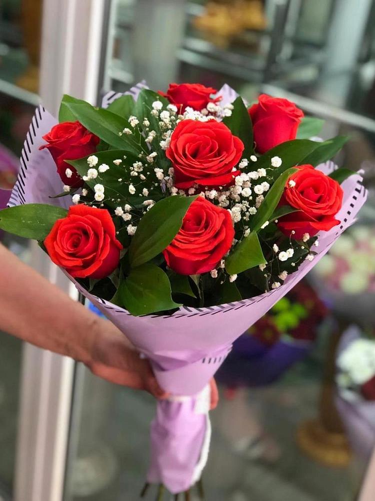 Букет цветов из: Розы в Тельме