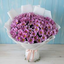 Букет цветов из:  Хризантемы в Тельме