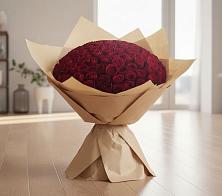 Букет 101 Красная роза в Тельме