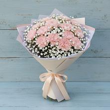 Букет цветов из:  Гвоздики в Тельме