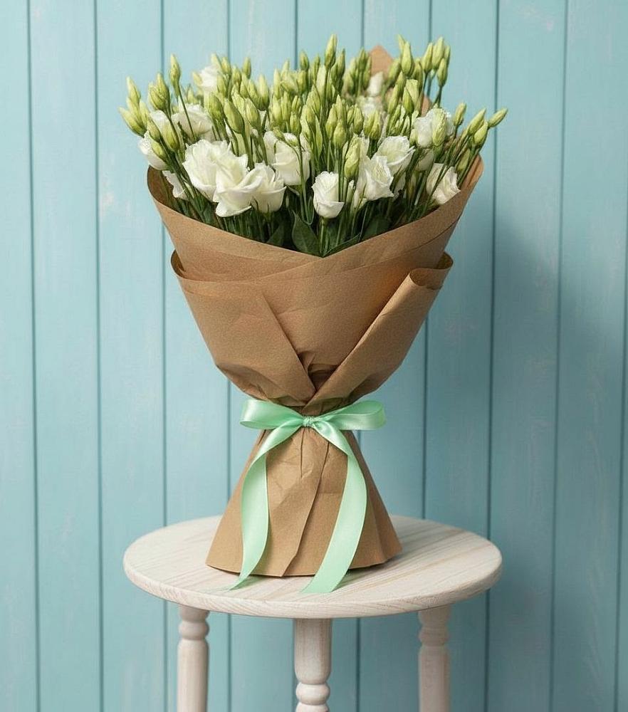 Букет цветов из: Лизиантусы в Тельме