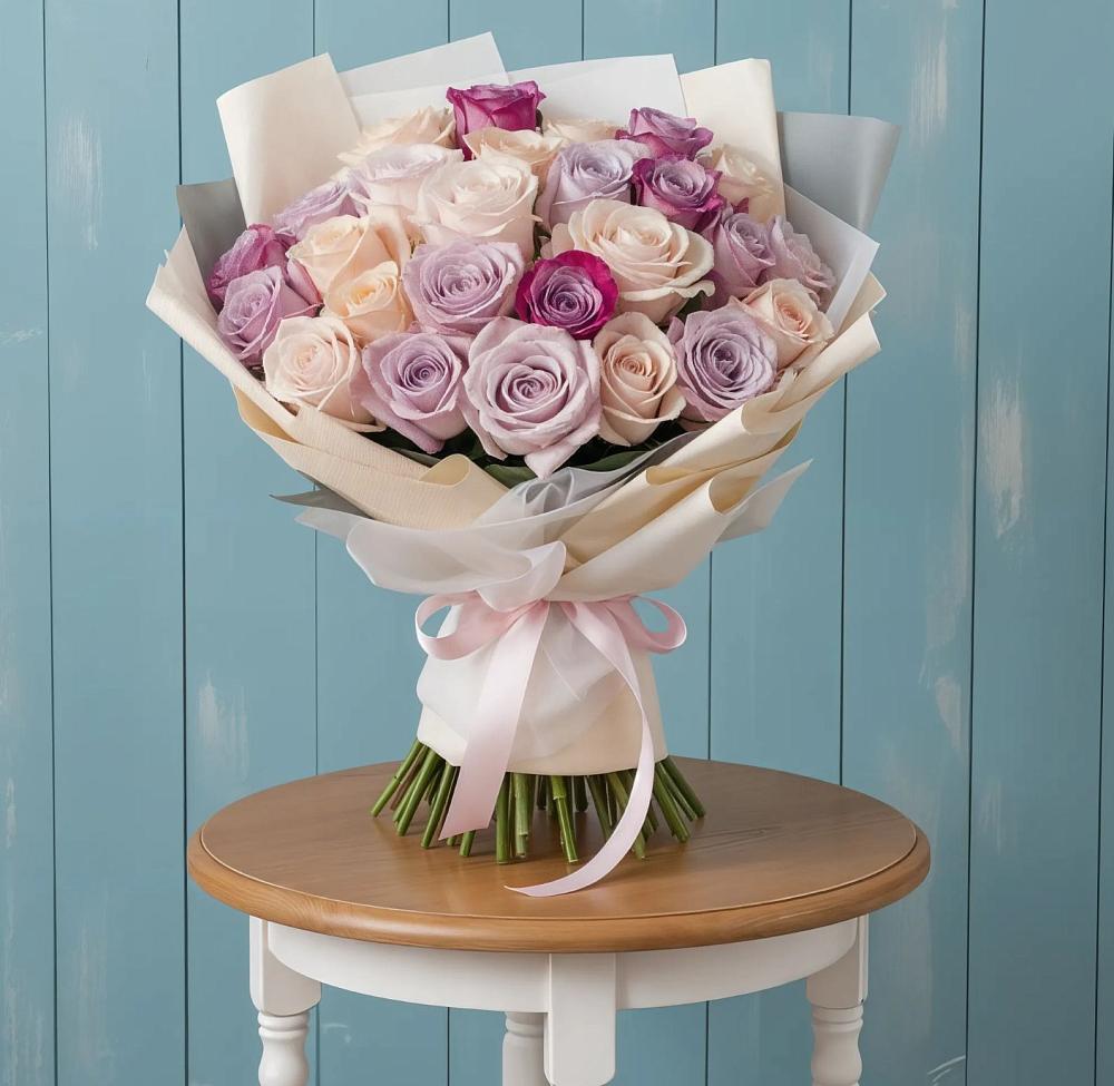 Букет цветов из: Розы в Тельме