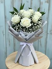 Букет цветов из:  Розы в Тельме