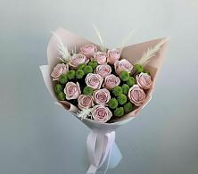 Букет цветов из:  Розы и Хризантемы в Тельме