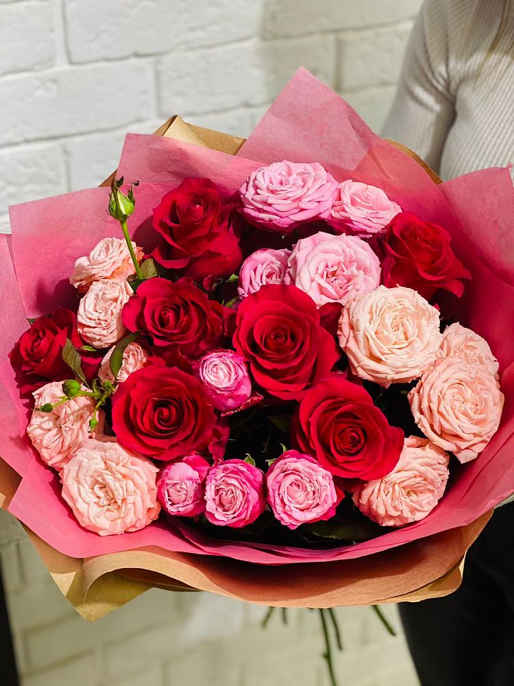 Букет цветов из: Розы в Тельме