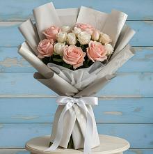 Букет цветов из:  Розы #REPLACE_PRED# Тельме