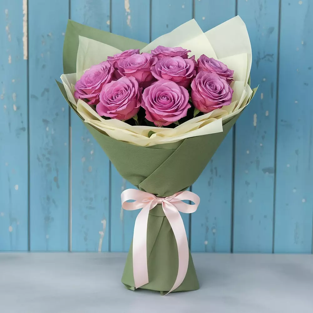 Букет Розы Фёрст Леди в Тельме