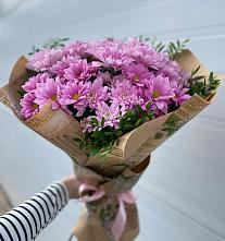 Букет цветов из:  Хризантемы в Тельме