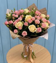 Букет цветов из:  Розы в Тельме