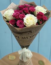 Букет цветов из:  Розы в Тельме