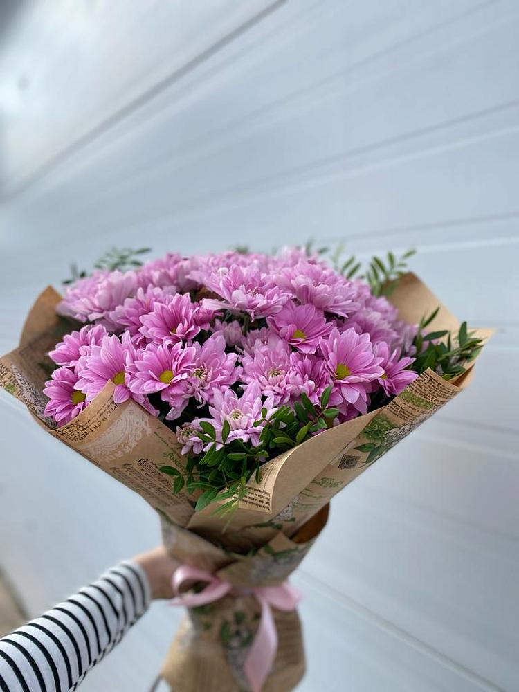 Букет цветов из: Хризантемы в Тельме