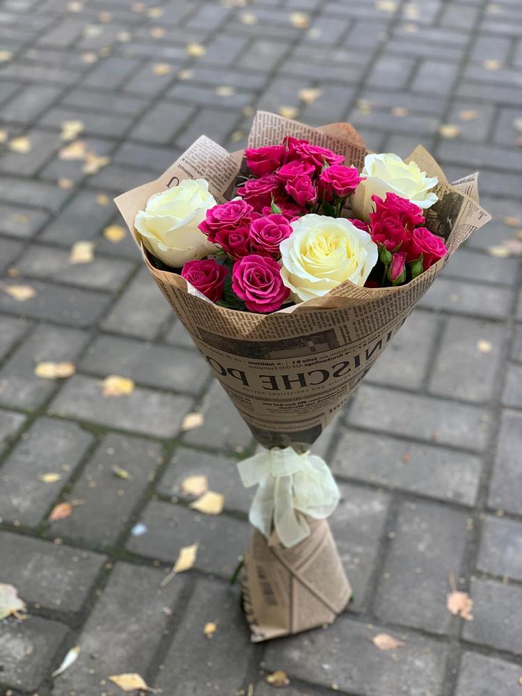 Букет цветов из: Розы в Тельме