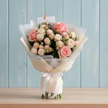 Букет цветов из:  Розы #REPLACE_PRED# Тельме