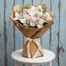 Букет цветов из:  Орхидеи и Розы в Тельме